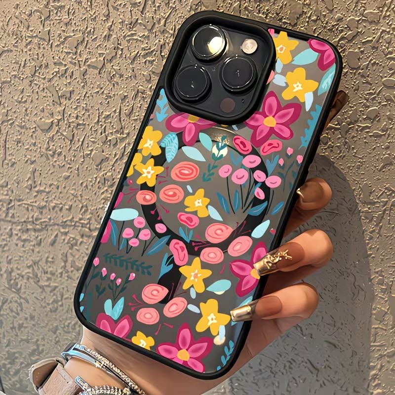 Plants X - Casing Ponsel Magnetik Penyerap Guncangan Motif