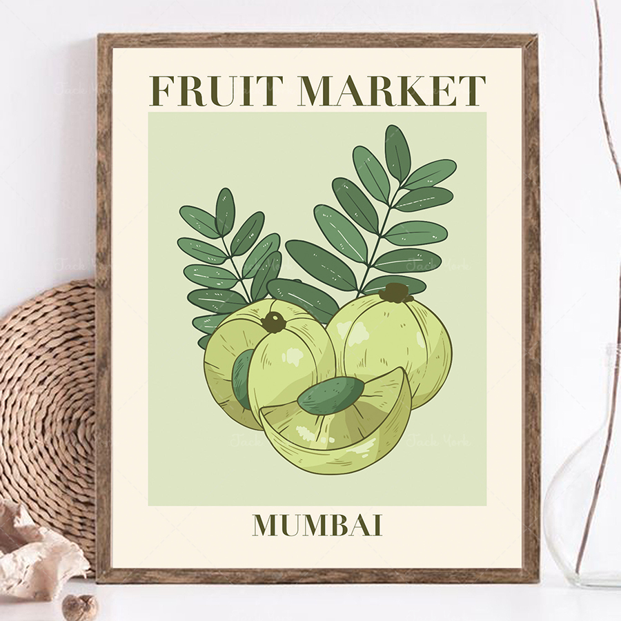 Cetak pasar buah, poster pasar - Plant Jackfruit ulasan dan harga