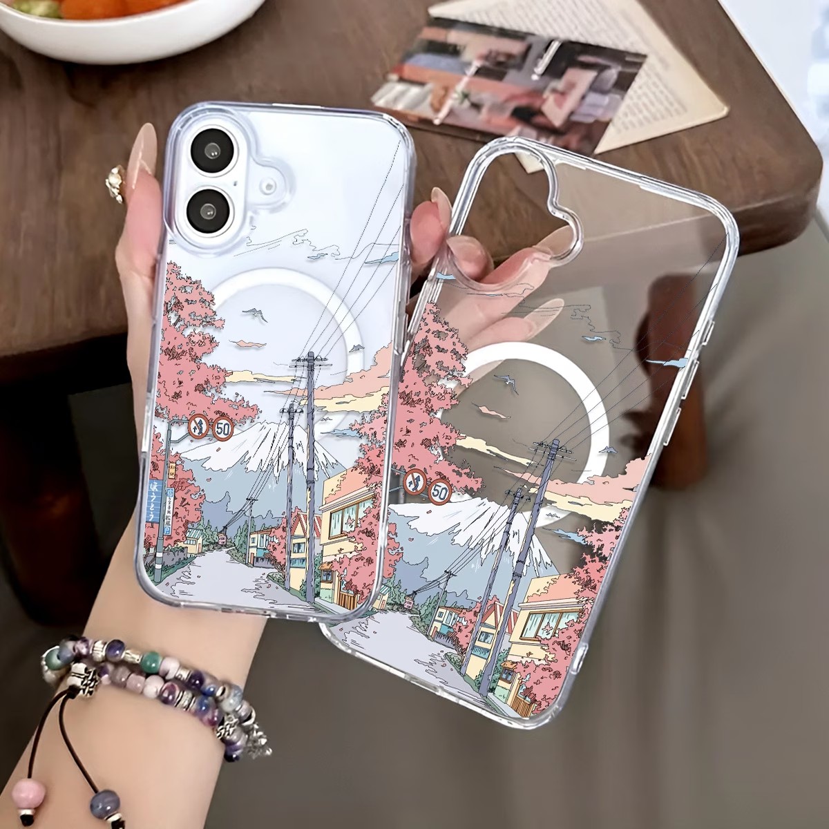 Casing Ponsel Motif Bunga Saku - Plants X ulasan dan harga