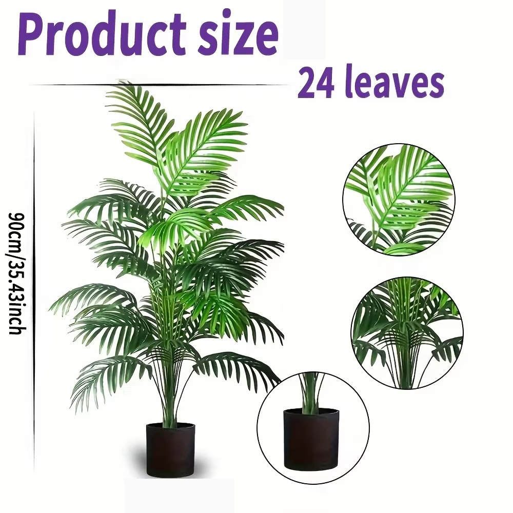 24 Daun Palem Areca Tanaman Bu - Fiddle Leaf Fig ulasan dan harga