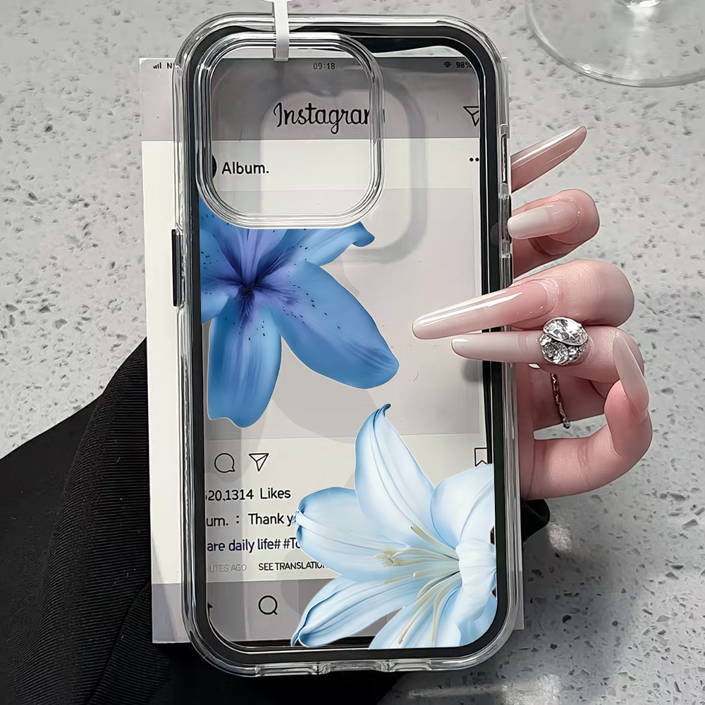 Casing HP Transparan Motif Bun - Plants X ulasan dan harga
