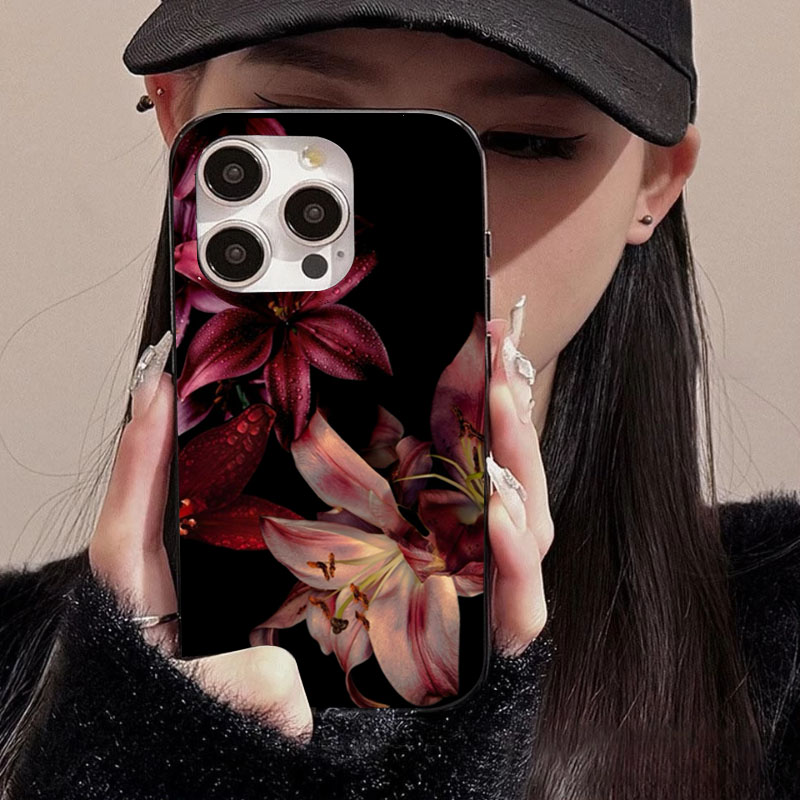 Casing Ponsel Bunga Lily Merah - Plants X ulasan dan harga