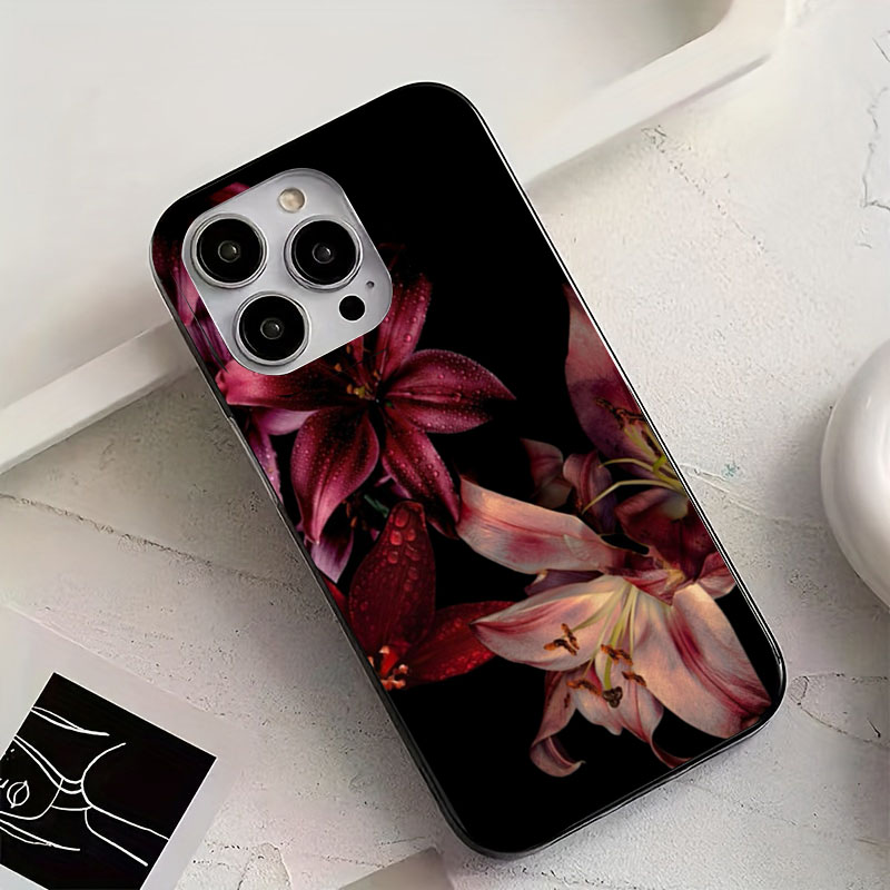 Casing Ponsel Bunga Lily Merah - Plants X ulasan dan harga