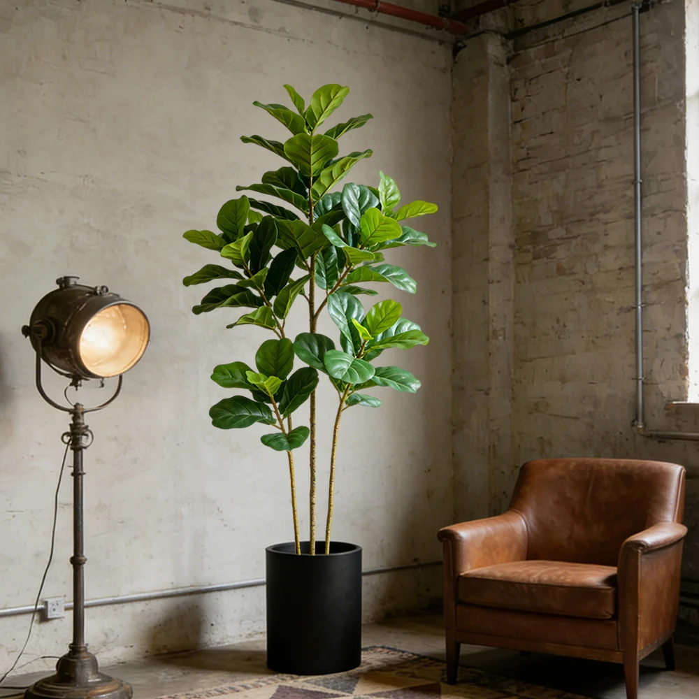 Pohon Fiddle Fig Buatan 64/122 - Fiddle Leaf Fig ulasan dan harga