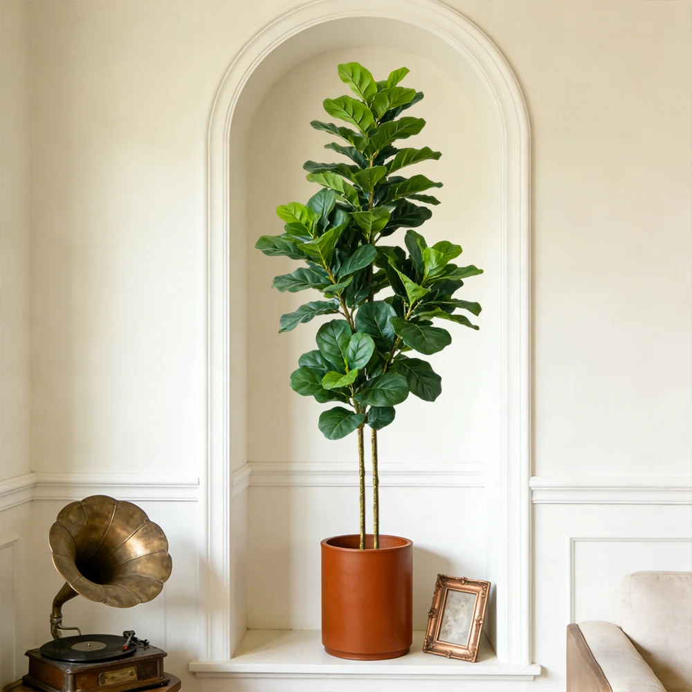 Pohon Fiddle Fig Buatan 64/122 - Fiddle Leaf Fig ulasan dan harga