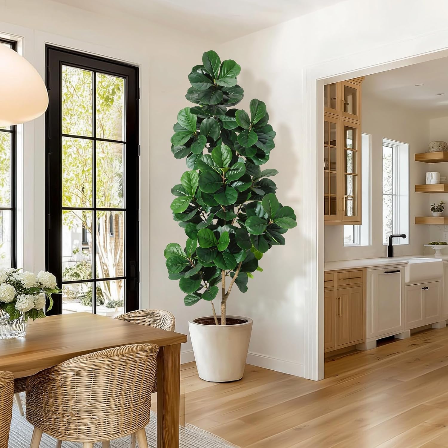 Pohon Ficus Lyrata Buatan 4FT/ - Fiddle Leaf Fig ulasan dan harga