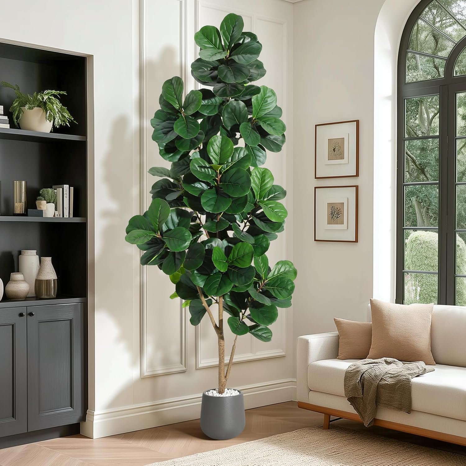 Pohon Ficus Lyrata Buatan 4FT/ - Fiddle Leaf Fig ulasan dan harga