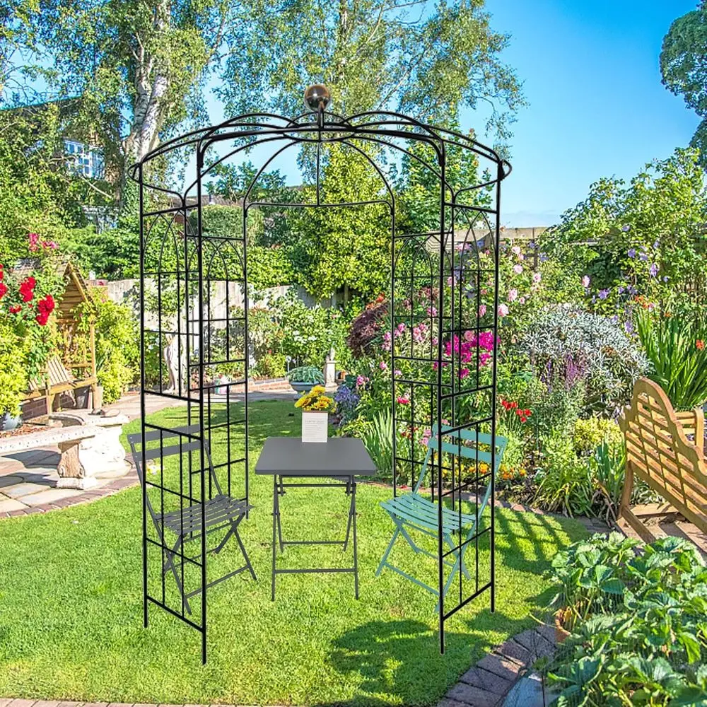 Gazebo Taman Gaya Prancis, Ben - Plants X ulasan dan harga