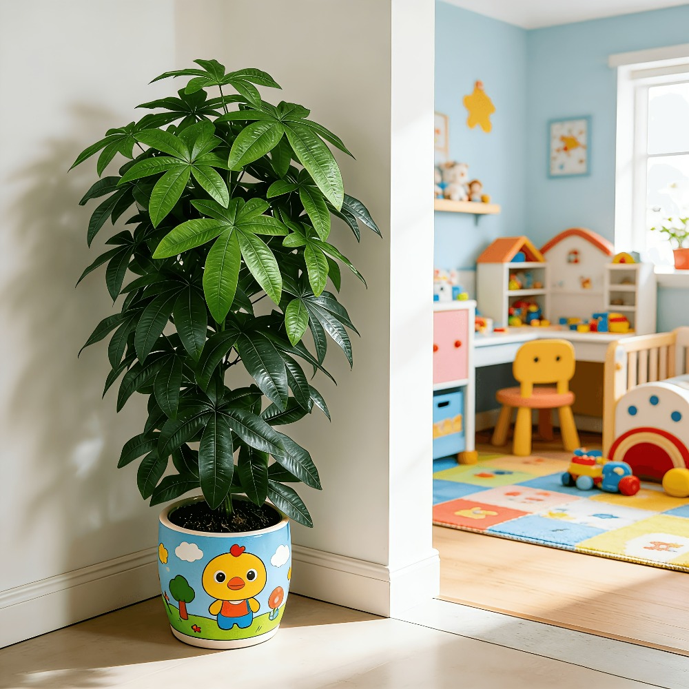 Pohon Uang Buatan Pachira Aqua - Fiddle Leaf Fig ulasan dan harga